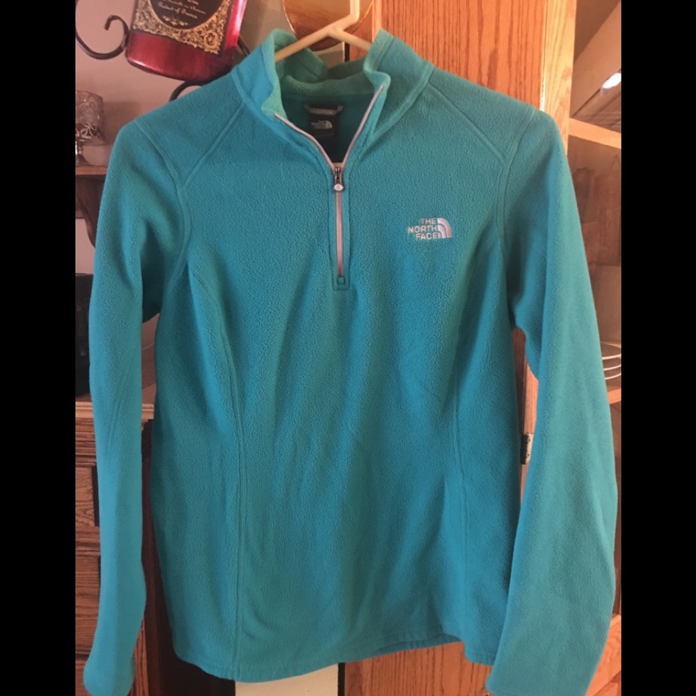North Face Teal Colored Fleece